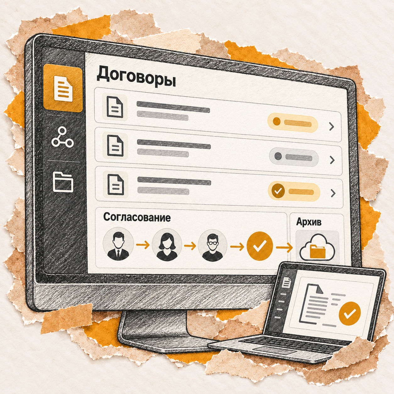 Разработка договорной системы компании